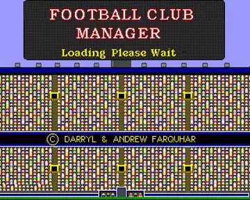 Football Club Manager-Amiga